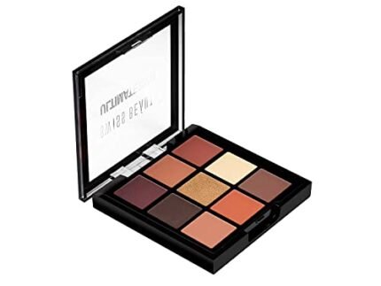 Swiss Beauty Ultimate 9 Pigmented Colors Eyeshadow Palette Long Wearing And Easily Blendable Eye Makeup Palette Matte, Shimmery And Metallic Finish -Multicolor-04, 6G