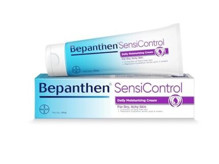 Bepanthen SensiControl Daily Moisturizing Cream (100g), World’s No.1 Skincare Brand For Very Dry & Sensitive Skin, Long Lasting, Restores Skin Barrier. Dermatologically Approved With Pro Vitamin B5, Prebiotic.