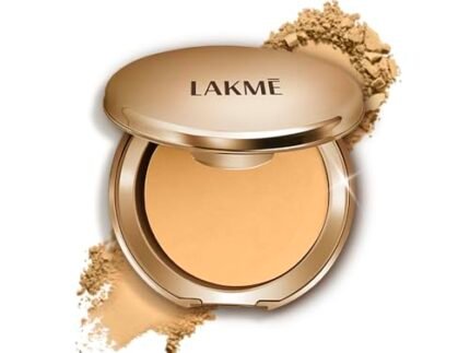 Lakme 9 to 5 Primer with Matte Powder Foundation Compact, Ivory Cream, 9g