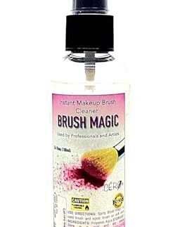 CERO® Makeup Brush Cleaner Spray – Quick-Dry, No-Rinse Formula for Deep Cleaning, Effectively Removes Residue, Oil & Bacteria, Safe for All Brush Types(100ml)