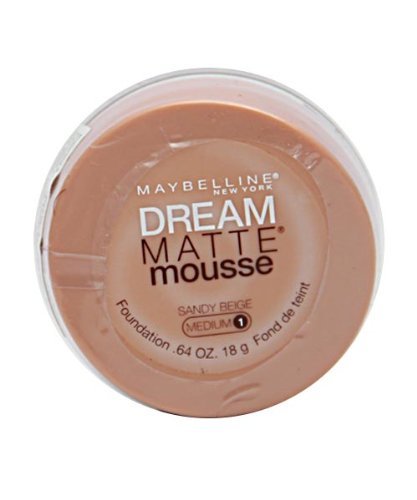 Maybelline New York Dream Matte Mousse Full Coverage Foundation For Normal Skin, Honey Beige -18G, Pack Of 1 Maybelline New York Dream Matte Mousse Full Coverage Foundation For Normal Skin, Honey Beige -18G, Pack Of 1