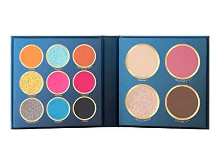 MARS The City Paradise Makeup Kit | Highly Pigmented and Blendable | 9 Eyeshadow Palette with 1 Highlighter, Blusher, Bronzer & Compact Powder each (16.0 gm) (01-Mumbai)