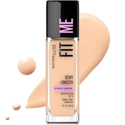 Maybelline New York Fit Me! Liquid Natural Full Coverage Combination Skin Foundation, SPF 18, 110 Porcelain, 30 ml (Packaging May Vary) Natural Finish Maybelline New York Fit Me! Liquid Natural Full Coverage Combination Skin Foundation, SPF 18, 110 Porcelain, 30 ml (Packaging May Vary) Natural Finish