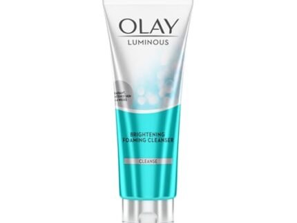 Olay Luminous Brightening Foaming Cleanser | Face Wash | Clear and Even Skin | With Glycerin | Normal, Oily, Dry, Combination Skin | 100g