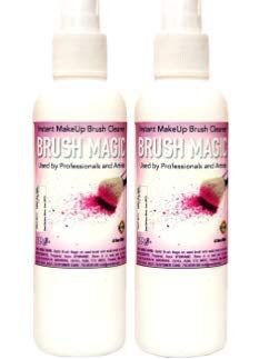 CERO® Makeup Brush Cleaner Spray – Quick-Dry, No-Rinse Formula for Deep Cleaning, Effectively Removes Residue, Oil & Bacteria, Safe for All Brush Types (200ml) 2 PACK COMBO