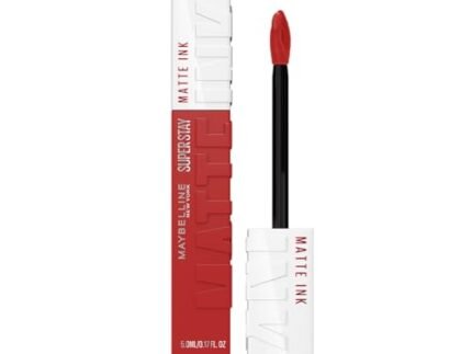Maybelline New York Superstay Matte Ink Liquid Lipstick - 16H Longwear Matte | Entrepreneur, 5ml