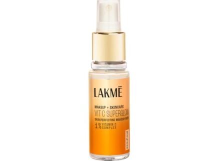 Lakme Makeup+Skincare VitC Superglow Skin Perfecting Makeup Fixer 60ml