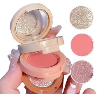 3in1 Makeup Kit Set for Professionals | Long Lasting & Waterproof Blusher Highlighter Eyeshadow Palette Kit | Easy To Carry