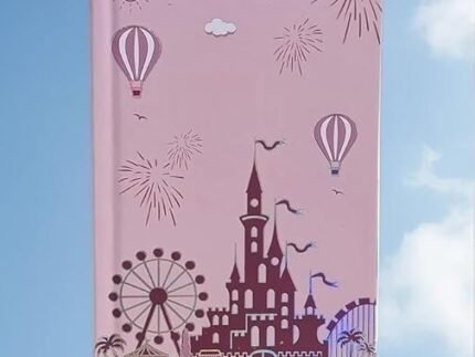 5 Layer Book-Style Foldable Makeup Palette Set | Portable & Long-Lasting | Contour Blush Highlight Lipstick Eyeshadow, Suitable for Multiple Skin Tones & Makeup Looks, Gift Idea All In One MakeupBook (Pink)