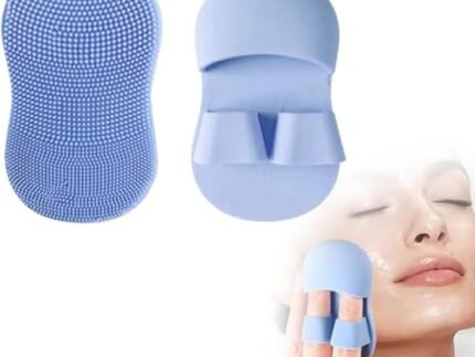 ARJ Face Scrubber for Women and Men, Silicone Face Cleansing Brush Face Scrubbers Soft Exfoliators Cleaning Tool Massage Washing Pore Cleanser Pimples Blackhead Remover Deep Cleans Skin Care 1pcs