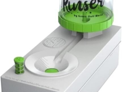 ART.CRAFT.DESIGN Brush Rinser, Paint Cleaner Easy Cleaning Basin Paintbrush Washing Tool, Rinser With Drain Water Recycling Scrubber For Acrylic, Watercolor