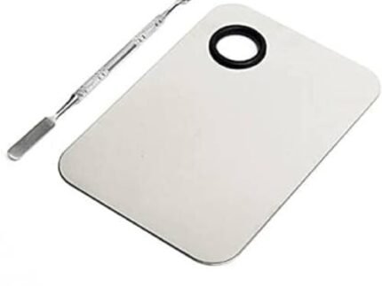 AY Makeup Mixing Blending Palette With Spatula, Flat Shape