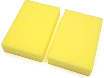 Amazon Brand – Umi Rectangle Sponges, Synthetic Watercolor Artist Sponges for Painting, Crafts, Pottery and More – 2pc