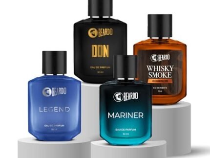 BEARDO Thug Life Edp Combo Don, Whiskey Smoke Bourbon, Mariner & Legend Perfume for Men (50mlx4) | Long Lasting Perfume For Men | Premium Strong & Long Lasting Fragrance | Gift for Men | Gift for Husband