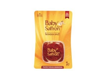 Baby Brand Saffron/Kesar/Kumkuma Puvvu 1GM, World’s finest Wonder Spice, ISO Certified (Grade 1, A++++), Red Gold threads of Kashmiri Saffron for Healthy Skin, Anixety relief, Menstrual Comfort, Cooking & Sweets, Pooja & Tilak.