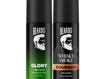 Beardo Glory & Whisky Smoke Bourbon Perfume Body Spray (Set of 2) Get compliments with Long lasting Fougere, Aromatic Deodorant | Gift For Brother | Gift For Friends