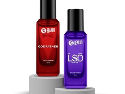 Beardo Midnight Legacy Combo for Men- LSD & GodFather Perfume for Men (20ml x 2) | Long Lasting Fragrance | Long Lasting Perfume for Men | Gift for Men | Gift for Friend