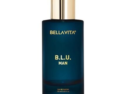 Bella Vita Luxury B.L.U Men Eau De Parfum Liquid Perfume With Lemon, Apple, Musk|Fresh, Refreshing, Energising Long Lasting Edp Fragrance Scent 100Ml