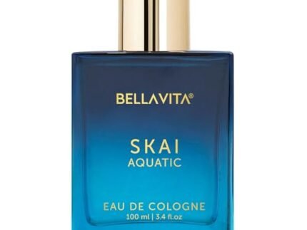 Bella Vita Luxury Skai Aquatic Unisex | Long Lasting Perfume | Perfume for Man & Woman | EDC 100ml | Bergamot, Lavender & Patchouli | Woody & Citrus Premium Fragrance