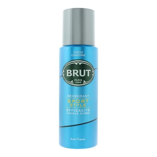 Brut Sport Style Deodorant Body Spray for Men, Masculine Long-Lasting Deo with Refreshing, Athletic Fragrance, Imported (200ml) Brut Sport Style Deodorant Body Spray for Men, Masculine Long-Lasting Deo with Refreshing, Athletic Fragrance, Imported (200ml)