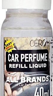 CERO ® AQUA FRESH Car Perfume REFILL LIQUID for ALL BRANDS of Vaporiser Machines (40ml)