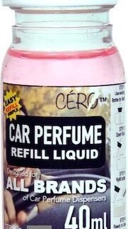 CERO ® STRAWBERRY Car Perfume REFILL LIQUID for ALL BRANDS of Vaporiser Machines (40ml)