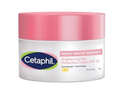Cetaphil Brightening Day Protection Cream SPF 15-50 g| Day Cream for Dark Spots, Uneven Skin Tone| Niacinamide, Sea Daffodil| Fragrance-Free|