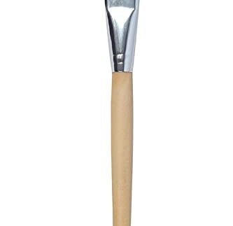 ClubBeauty Less Absorbent Bristles Long Lasting Flat Face Pack Brush | 1 Piece – Ideal for Face Masks & Skincare Application |