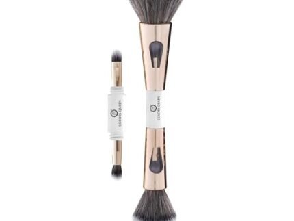 Colors Queen 4 in 1 Multifunctional Makeup Brush Set with Foundation Brush, Powder Brush, Eyeshadow Blending Brush & Flat Brush | Feathery Soft Bristles Makeup Brushes for Women