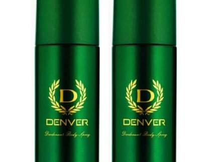 DENVER Hamilton Deo – 150ML Each (Pack of 2) | Long Lasting Deodorant Body Spray for Men