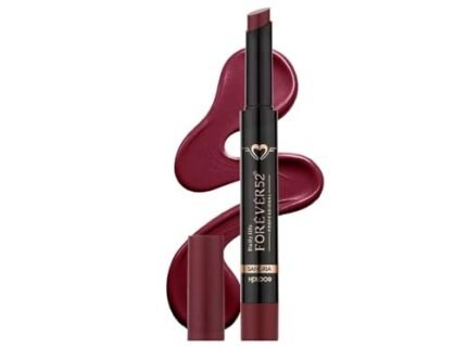 Daily Life Forever52 Hydra Lipstick, Semi-Matte Finish| Enriched with Hyaluronic Acid, Vitamin E & UVB Filter| 97% Lip Darkness Reduction | Vegan & Cruelty Free (SANGRIA-09, 2g)