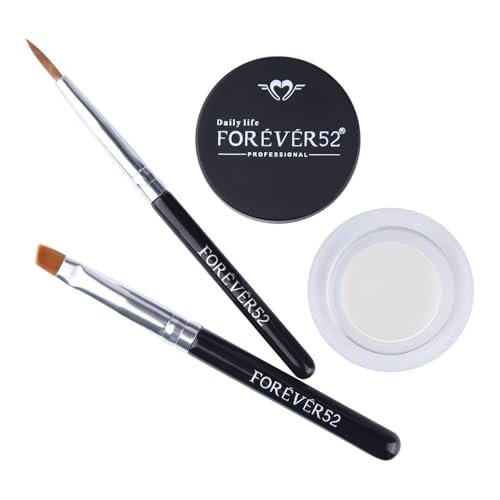 Daily Life Forever52 Long Wear Gel Eyeliner & Tattoo, Waterproof Smudgeproof Long Lasting Cream Eyeliner Gel With 2Pcs Brushes For Smooth Aplication (White) Gt007 Daily Life Forever52 Long Wear Gel Eyeliner & Tattoo, Waterproof Smudgeproof Long Lasting Cream Eyeliner Gel With 2Pcs Brushes For Smooth Aplication (White) Gt007