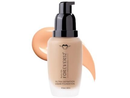 Daily Life Forever52 Ultra Definition Liquid Foundation|24-Hour Wear,Medium to High Coverage,Pore-Minimizing & Mattifying,Anti-Aging,Satin-Like Finish|Ideal For all skin type(Honey,30ml)