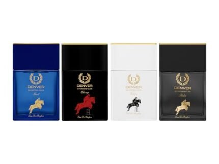 Denver Goal, Rider, Victor & Champ Perfume - 70 ML Each, Pack of 4|Long Lasting Perfume For Men