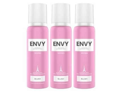 ENVY Blush Deodorant For Women -120 ML Each, Pack of 3 | Long Lasting Deodorant Fragrance Scent