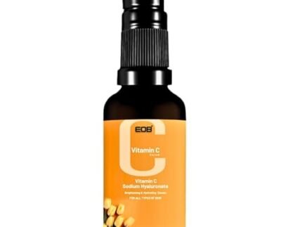 EOB Non-irritating Vitamin C Face Serum for Glowing Skin, 20% Vitamin C with 5% Niacinamide & Hyaluronic Acid, Highly Stable Vitamin C Face Serum for Women, Beginner Friendly 30 ml