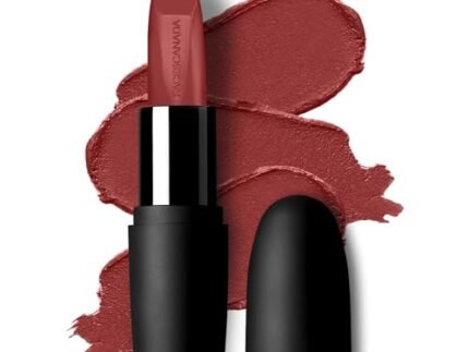 FACES CANADA Weightless Matte Lipstick – Forever Red 03 (Red), 4.5g | Highly Pigmented Lip Color | Smooth One Stroke Glide | Moisturizes & Hydrates Lips | Vitamin E, Jojoba & Almond Oil Enriched