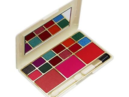 FASHION COLOUR Fantastic Professional Makeup Kit | 12 Eyeshadow+2 Blush | Multifunctional Face Makeup Palette | Intense Pigmented | Long- lasting & Smudgeproof | 29g | Shade 03