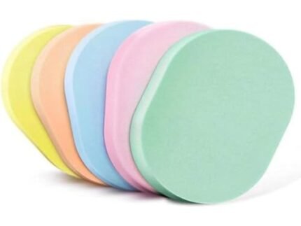 Face Cleansing Sponge Puff Makeup Washing Pad Deep Cleansing & Exfoliating Facial Sponge – Assorted Color Pack of 4