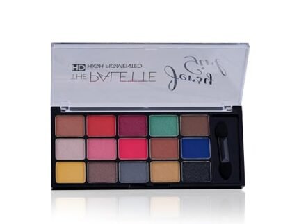 Fashion Colour Jersy Girl 3 In 1 High Pigmented Professional Makeup Palette,24G (JGE04-003)
