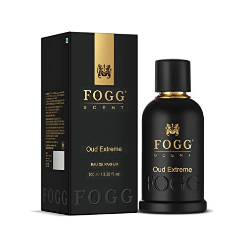 Fogg Scent Oud Extreme Perfume for Men, Long-Lasting, Fresh & Powerful Fragrance, Eau de Parfum, 100 ml Fogg Scent Oud Extreme Perfume for Men, Long-Lasting, Fresh & Powerful Fragrance, Eau de Parfum, 100 ml