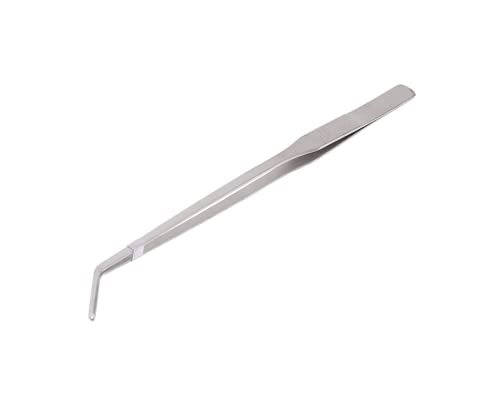 Foodie Puppies Durable & Corrosion Resistant Stainless Steel Tweezer – 27cm (Small) | (Curved Tweezer) for Aquarium/Fish Tank, Plant, Aquascape Tools, Aquatic Pet Feeding Tongs Foodie Puppies Durable & Corrosion Resistant Stainless Steel Tweezer – 27cm (Small) | (Curved Tweezer) for Aquarium/Fish Tank, Plant, Aquascape Tools, Aquatic Pet Feeding Tongs