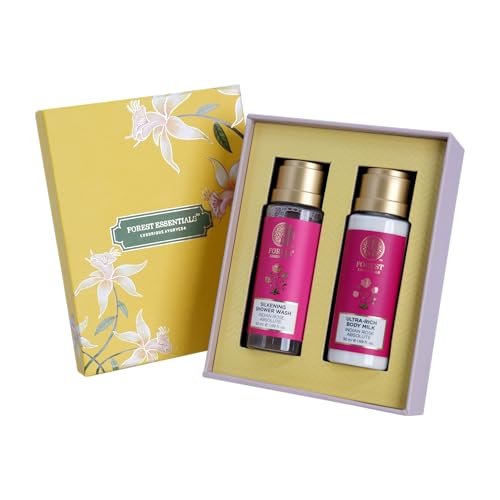 Forest Essentials Indian Rose Body Care Duo, 2 ml Forest Essentials Indian Rose Body Care Duo, 2 ml