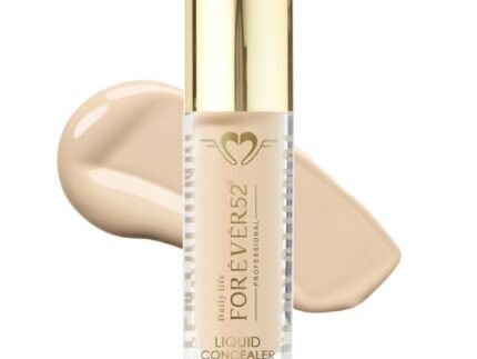 Forever52 Daily Life Sensational Liquid Concealer|Enriched with Hyaluronic Acid,Niacinamide&Vitamin E| Lightweight,Hydrating&Flawless Coverage for Dark Circles,Redness&Blemishes -S&,1 Count