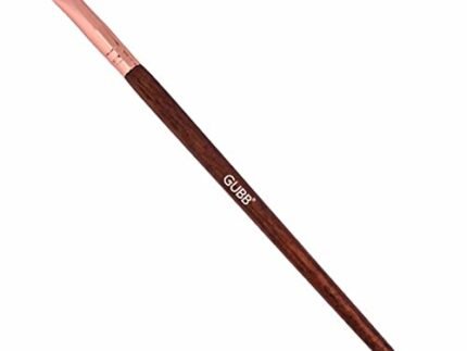 GUBB 2 in 1 Eyeshadow Blending Eyeliner Brush, Professional Wooden Eye Makeup Brush Single