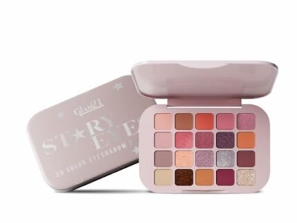 Glam21 Eyeshadow Palette 20 Combination of Mattes and Shimmers|Multicolored | Super Bendable Formula| Ultra Pigmented| Stunning Finish |Eye Makeup Palette |Infinite looks | Stary Eyes|20gm