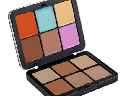 Gujas Cover Rangers Creamy Matte Concealer And Corrector Palette | Easy To Blend & Lightweight Concealer For Face Makeup (24 Gm) (01 Multicolor)
