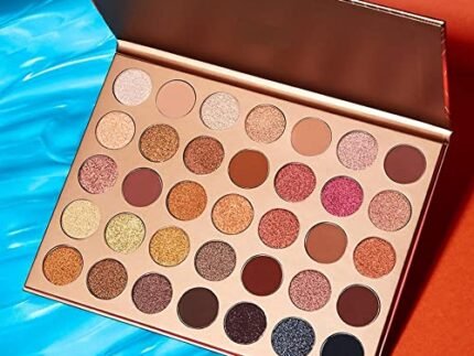 HUDA GIRL Beauty 35G Bronze Goal Eyeshadow Palette Powder – 35 Shades, Multi, Shimmery Finish