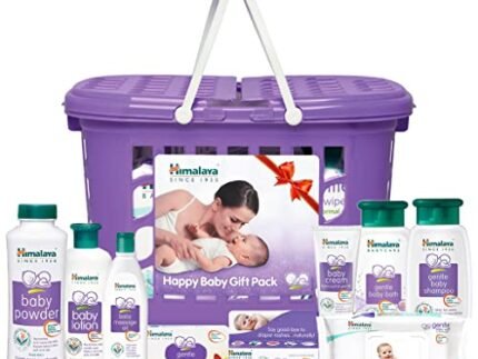 Himalaya Baby Basket Gift Pack (Violet)- Pack of Combo, Blue, 9 Count (Pack of 1) (7003049)