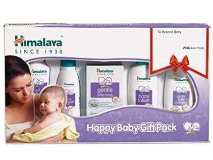 Himalaya Baby Gift Pack (5 pieces) | No.1 Doctor Prescribed | Gentle, Safe & Researched for baby’s skin & hair